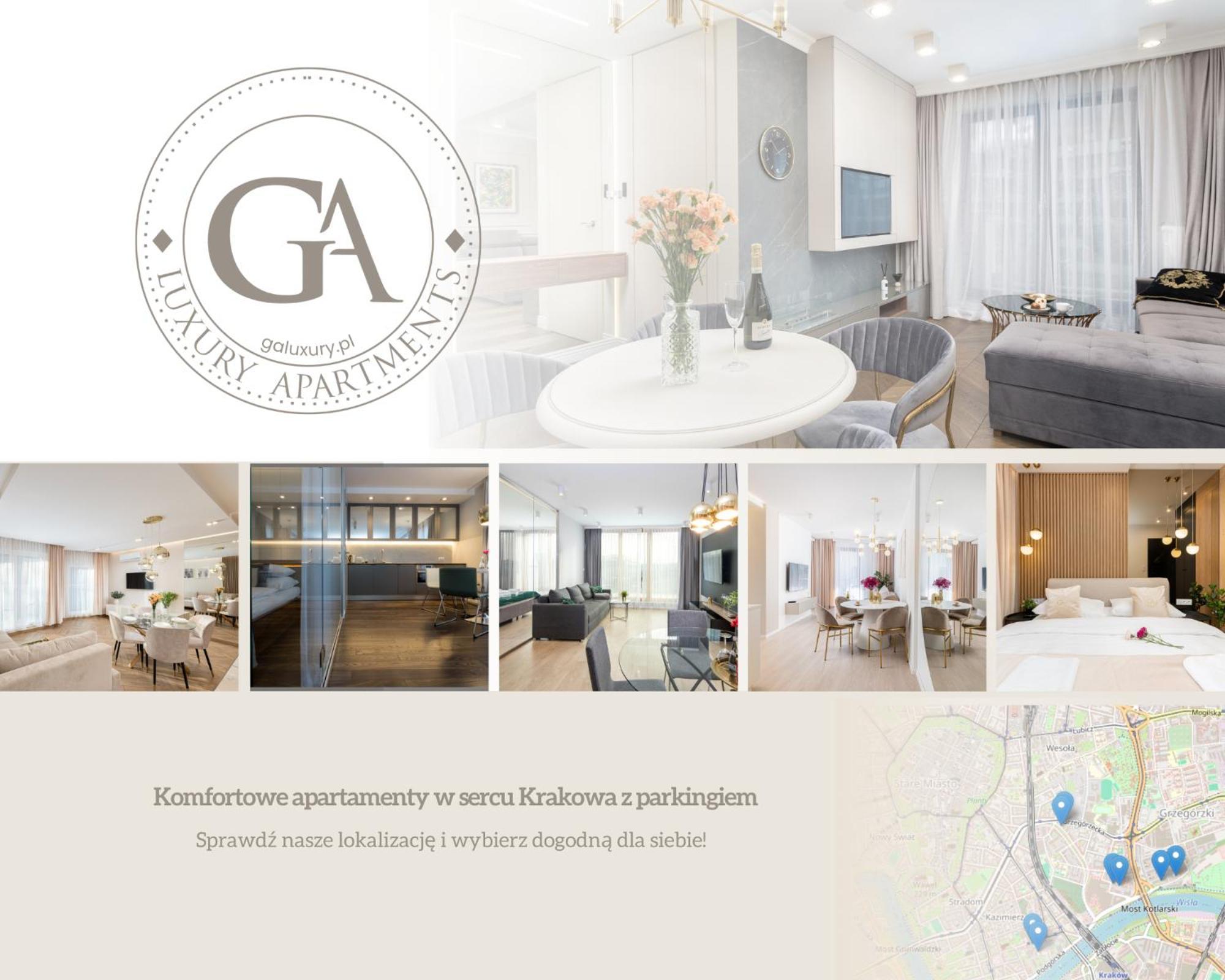 Ga Luxury Apartments G9 Краков Экстерьер фото