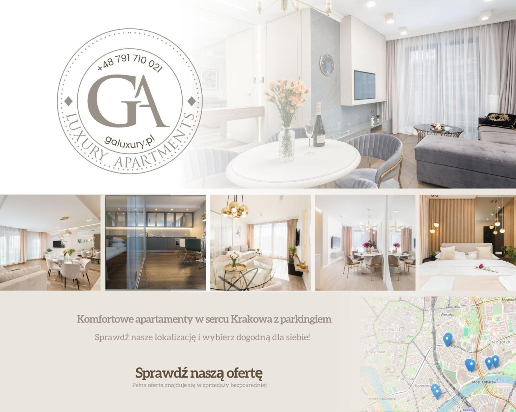 Ga Luxury Apartments G9 Краков Экстерьер фото